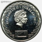 سکه 10 سنت بسیار کمیاب توکلائو 2012 (AU)