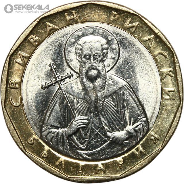 Coin collection store سکه خارجی www.sekekala.com040601 (204) سکه دوفلزی 1 لو بلغارستان 2002 (AU)