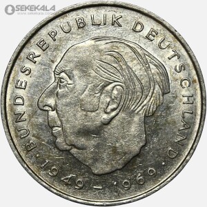 سکه 2 مارک یادبودی آلمان 1974