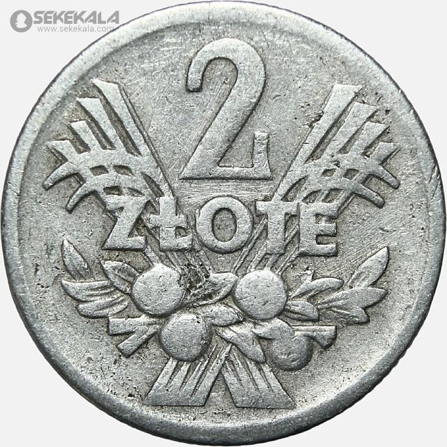 Coin collection store سکه خارجی www.sekekala.com040601 (272) سکه 2 زلوتی لهستان 1958