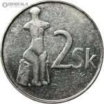 سکه 2 کرون اسلواکی 1995
