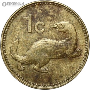 سکه 1 سنت کمیاب مالت 1986