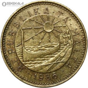 سکه 1 سنت کمیاب مالت 1986