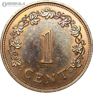 سکه 1 سنت کمیاب مالت 1975