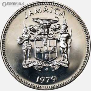 سکه 10 سنت پروف کمیاب جاماییکا 1979 (PF)