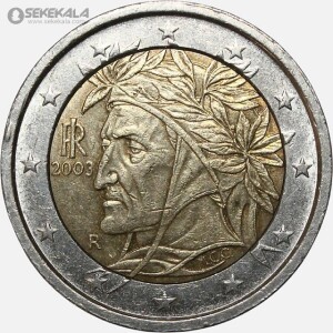 سکه 2 یورو ایتالیا 2003