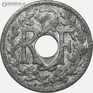 سکه 10 سنتیم فرانسه 1941 (جمهوری سوم)