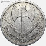 سکه 2 فرانک فرانسه 1943 (دولت ویشی)