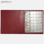 آلبوم سکه برند MINGT با گنجایش 385 سکه (مدل جیبدار) سایز متوسط
