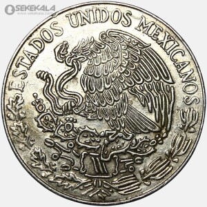سکه 1 پزو مکزیک 1972 (UNC)