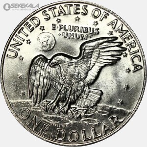 سکه 1 دلار آمریکا 1978 (آیزنهاور)(UNC)