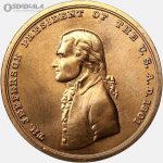 مدال یادبودی توماس جفرسون آمریکا (UNC)