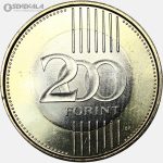 سکه دو فلزی 200 فورینت یادبودی مجارستان 2024 (UNC)