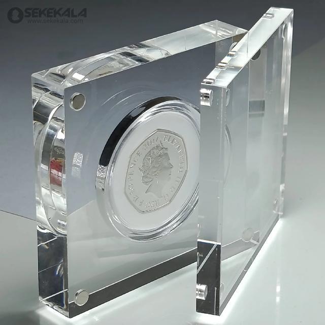 coin collection store سکه خارجی کلکسیونی sekekala.com040612 (498) سکه پروف نقره 50 پنس انگلیس Beatrix Potter) 2017)