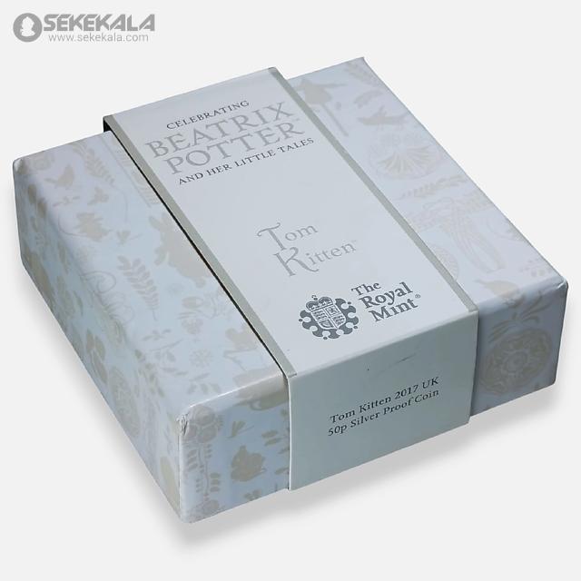 coin collection store سکه خارجی کلکسیونی sekekala.com040612 (513) سکه پروف نقره 50 پنس انگلیس Beatrix Potter) 2017)