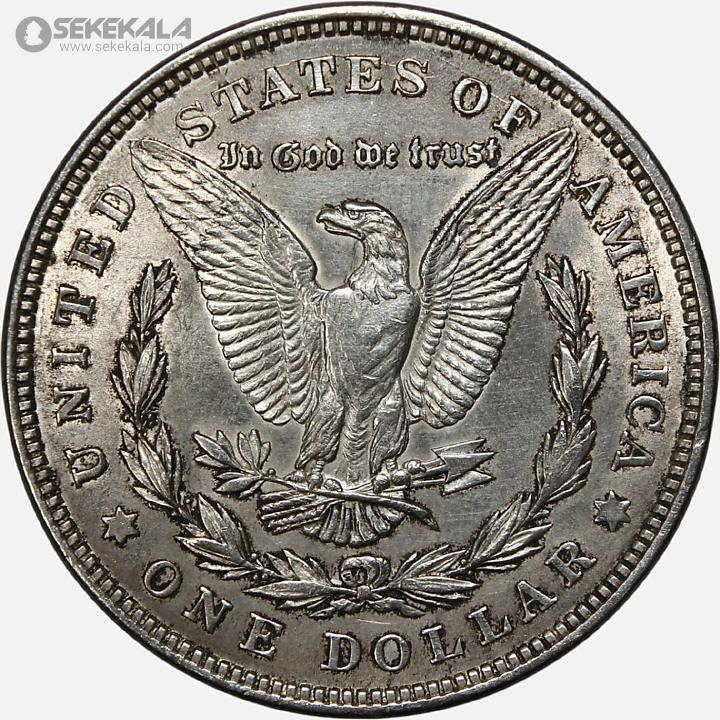 coin colletion store sekekala.comسکه خارجی 040629 (72) سکه نقره 1 دلار قدیمی آمریکا 1921 D (مورگان)