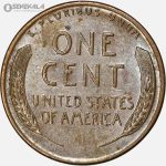 سکه 1 سنت قدیمی لینکلن آمریکا 1955 D (کیفیت UNC)