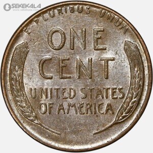 سکه 1 سنت قدیمی لینکلن آمریکا 1956 D (کیفیت UNC)