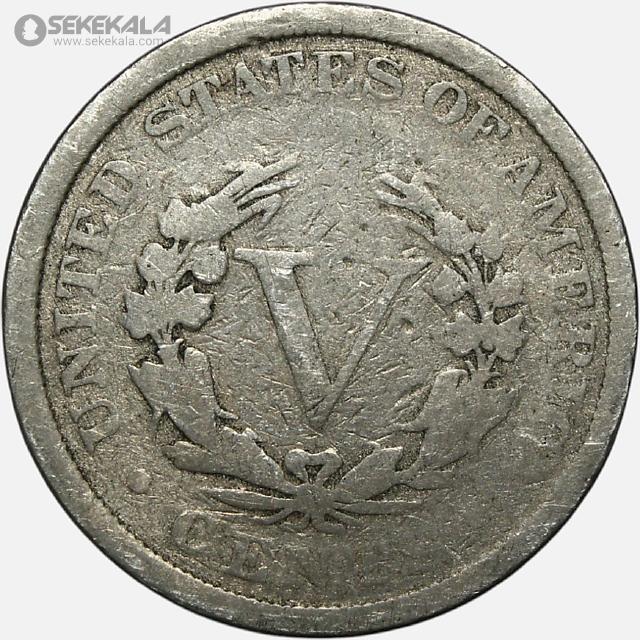 coin colletion store sekekala.comسکه خارجی 040704 (170) سکه 5 سنت قدیمی آمریکا 1901 (Liberty ـ آزادی)