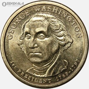 سکه 1 دلار ریاست جمهوری آمریکا 2007 (جورج واشنگتن)