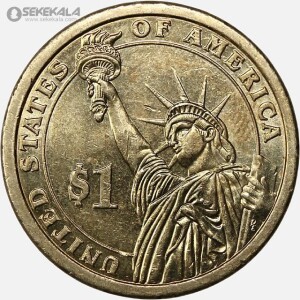 سکه 1 دلار ریاست جمهوری آمریکا 2007 (جورج واشنگتن)