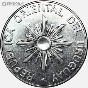 سکه 50 پزو اروگوئه 1989 (AU)