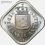 سکه 5 سنت آنتیل 1983 (مستعمرات هلند)(UNC)