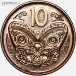 سکه 10 سنت نیوزلند 2019 (AU)