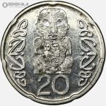 سکه 20 سنت نیوزلند 2014 (AU)