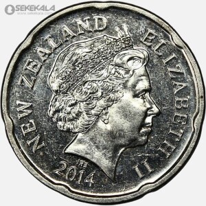 سکه 20 سنت نیوزلند 2014 (AU)