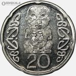 سکه 20 سنت نیوزلند 2019 (AU)