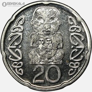 سکه 20 سنت نیوزلند 2019 (AU)