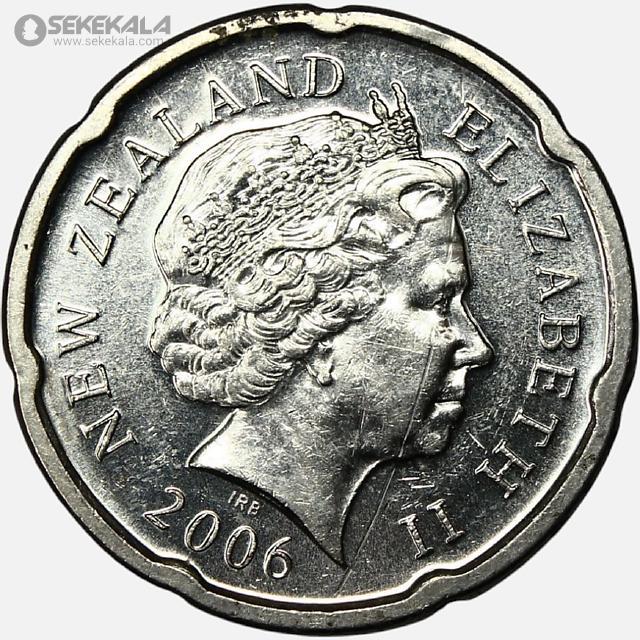 سکه خارجی کلکسیونی coin collection store 040621 (194) سکه 20 سنت نیوزلند 2006 (AU)