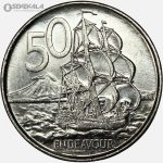 سکه 50 سنت نیوزلند 2006
