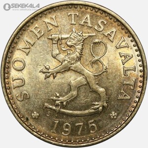 سکه 10 پنیا فنلاند 1975 (UNC)