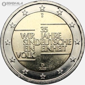 سکه 2 یورو یادبودی آلمان 2025 (UNC)