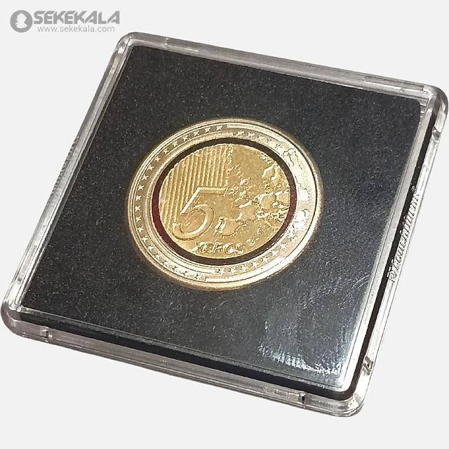 1000147919.webp سکه 5 Xeros سه فلزی آندورا 2017 (UNC)(نمونه - بسیار کمیاب)