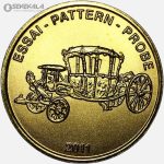 سکه 50 Xeros Ceroc لیختن اشتاین 2011 (نمونه)(UNC)