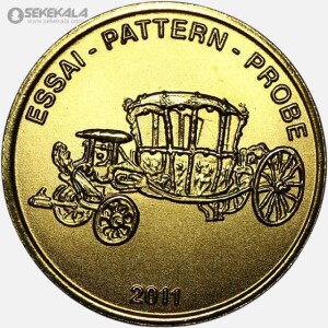 سکه 50 Xeros Ceroc لیختن اشتاین 2011 (نمونه)(UNC)