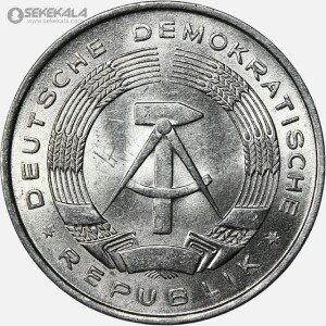 سکه 1 مارک آلمان شرقی 1963 (UNC)