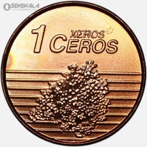 سکه کمیاب 1 زروس لیختن اشتاین 2011 (نمونه)