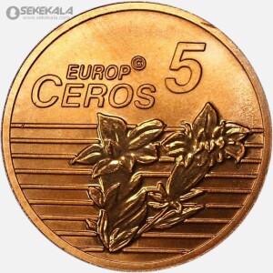 سکه 5 Europ Ceroc سوئیس 2003 (نمونه)(UNC)