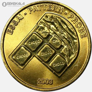 سکه 10 Europ Ceroc سوئیس 2003 (نمونه)(UNC)