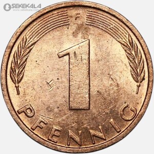 سکه 1 فنیگ آلمان 1974 (UNC)