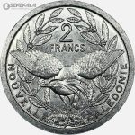 سکه 2 فرانک کالدونیا 2015 (مستعمرات فرانسه)(UNC)