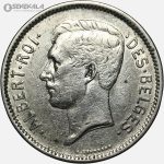 سکه 5 فرانک قدیمی بلژیک 1931 (BELGES)(آلبرت اول)