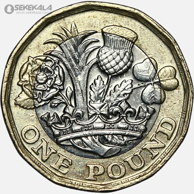 coin colletion store sekekala.comسکه خارجی 040704 (511) سکه 1 پوند دوفلزی انگلیس 2019 (ملکه الیزابت)(AU)