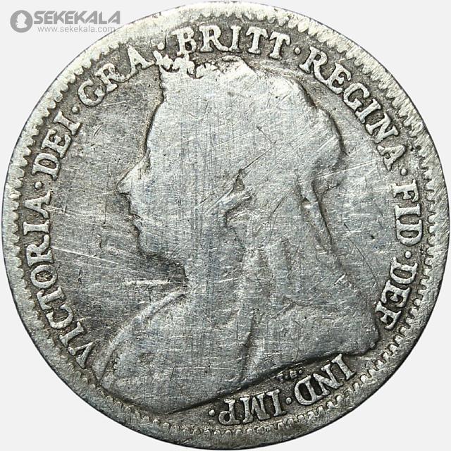 coin colletion store sekekala.comسکه خارجی 040704 (564) سکه 3 پنس نقره کمیاب انگلیس 1900 (ملکه ویکتوریا)