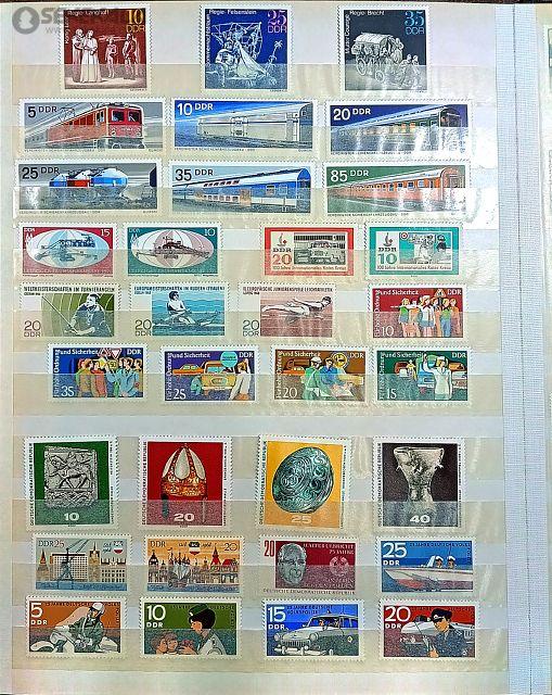 STAMP collection www.sekekala.com.040819 (28) مجموعه بینظیر 440 عدد تمبر های آلمان شرقی (به همراه آلبوم آلمانی)