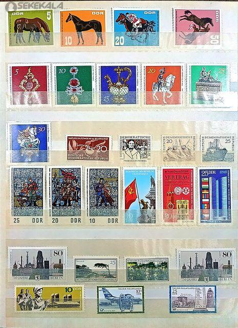 STAMP collection www.sekekala.com.040819 (30) مجموعه بینظیر 440 عدد تمبر های آلمان شرقی (به همراه آلبوم آلمانی)